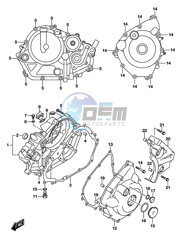 CRANKCASE COVER