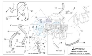 Leonardo 250-300 (eng. Minarelli) drawing Carburettor cpl