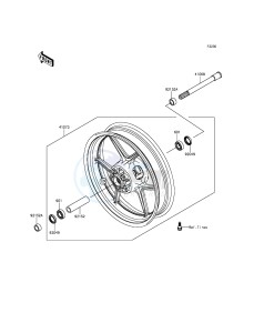 Z800_ABS ZR800DEF UF (UK FA) XX (EU ME A(FRICA) drawing Front Hub