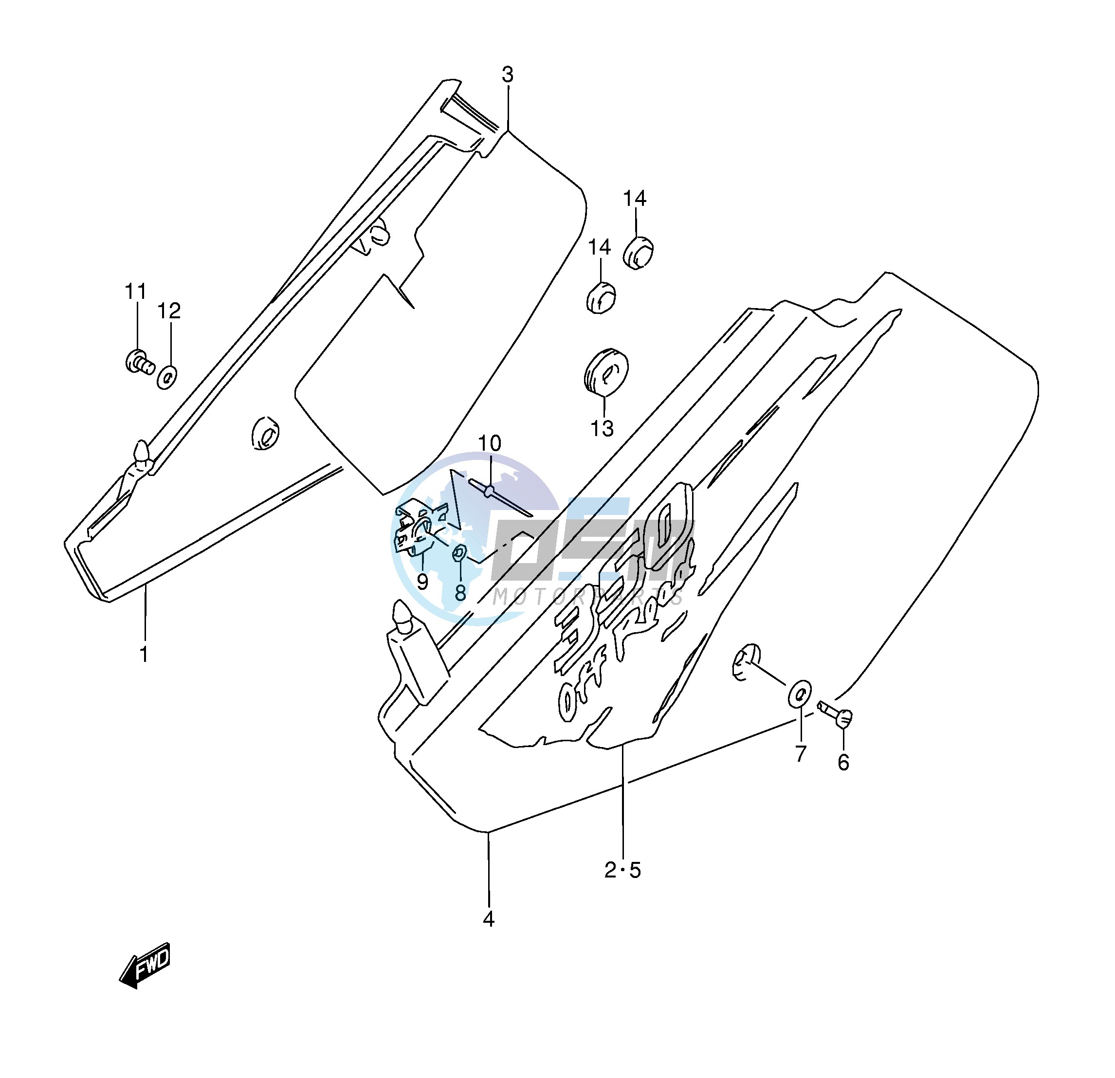 FRAME COVER (MODEL T)