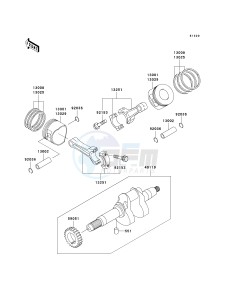 KAF 620 H [MULE 3010 4X4 HARDWOODS GREEN HD] (H6F-H8F) H6F drawing CRANKSHAFT_PISTON-- S- -