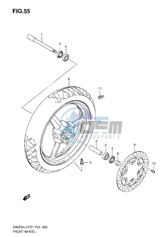 FRONT WHEEL