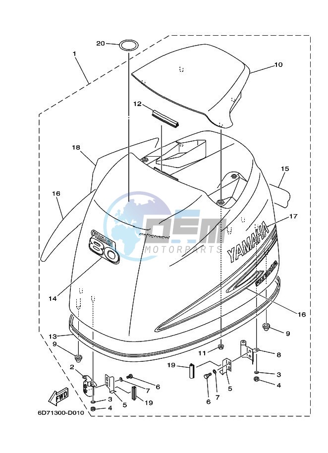 TOP-COWLING