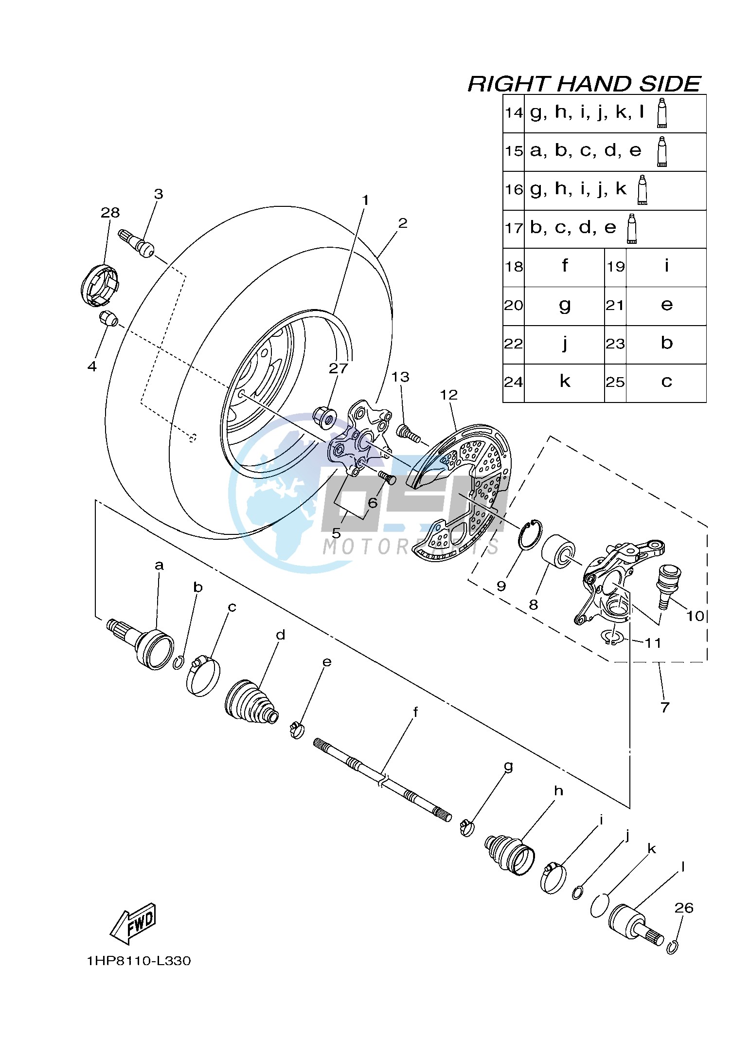 FRONT WHEEL 2