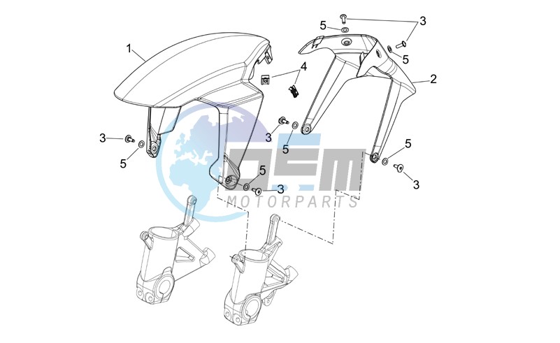 Front body - front mudguard