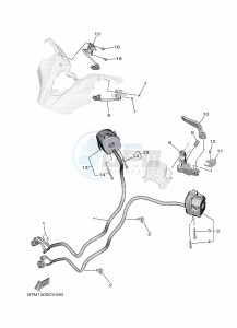 MWS150-A TRICITY 155 (BB8N) drawing LEG SHIELD