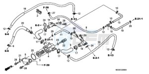 ST13009 France - (F / CMF MME) drawing WATER PIPE