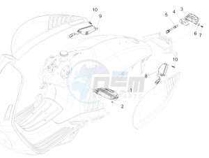 946 ARMANI 150 4T 3V ABS E3 (APAC) drawing Rear headlamps - Turn signal lamps