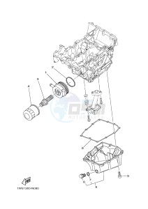 MT07A MT-07 ABS 700 (1XB3) drawing OIL CLEANER