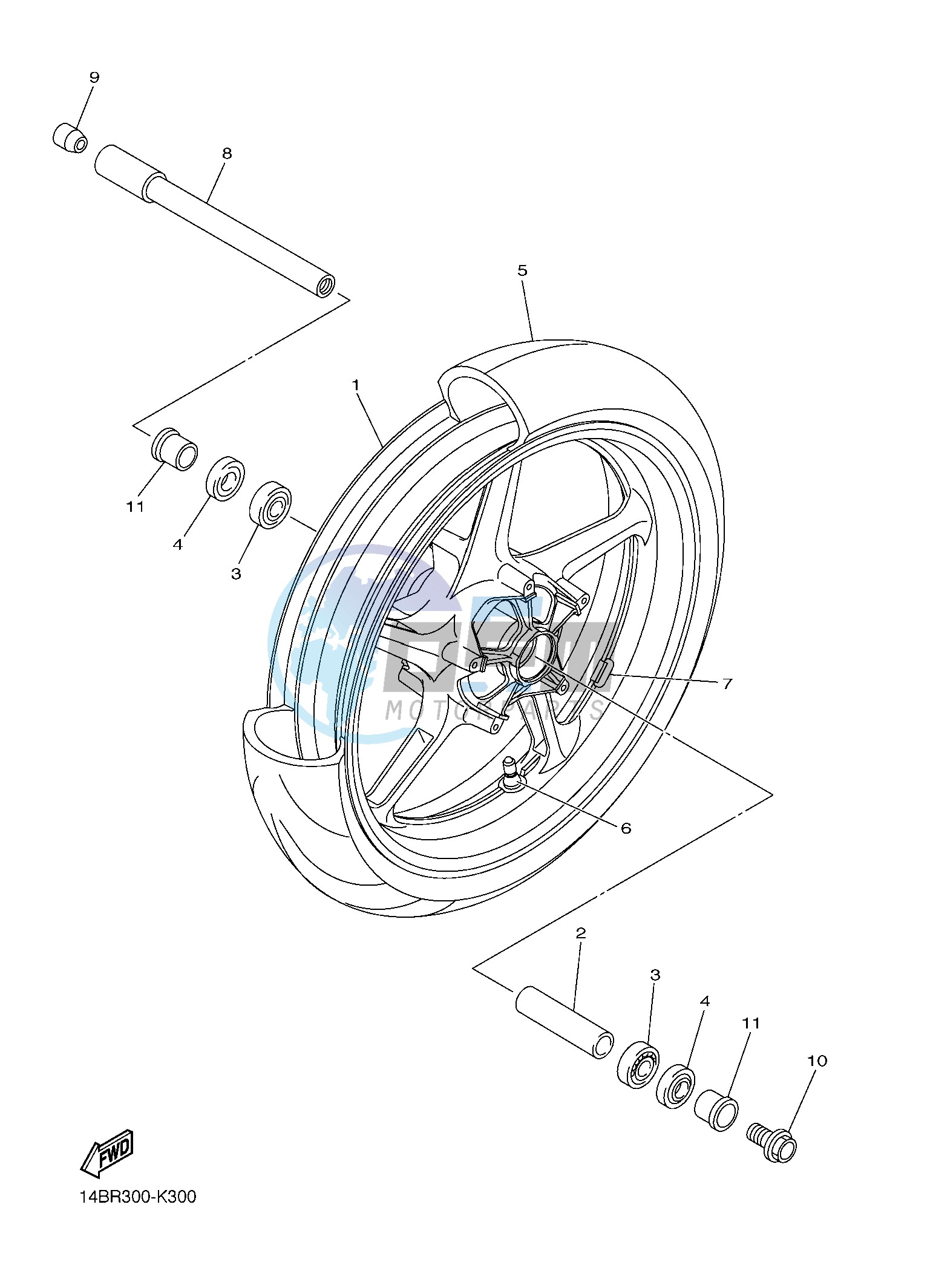 FRONT WHEEL