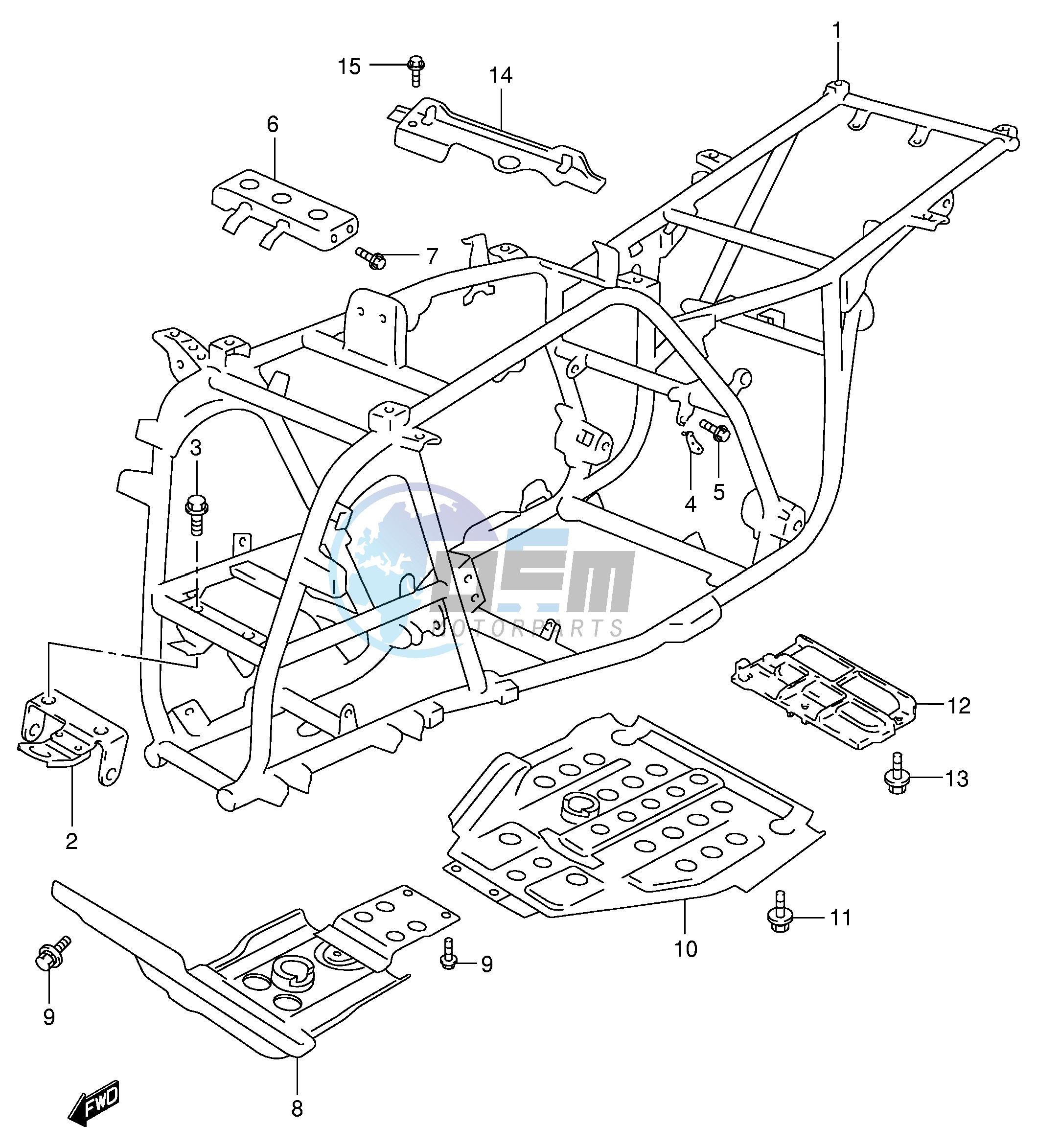 FRAME (MODEL K1 K2)