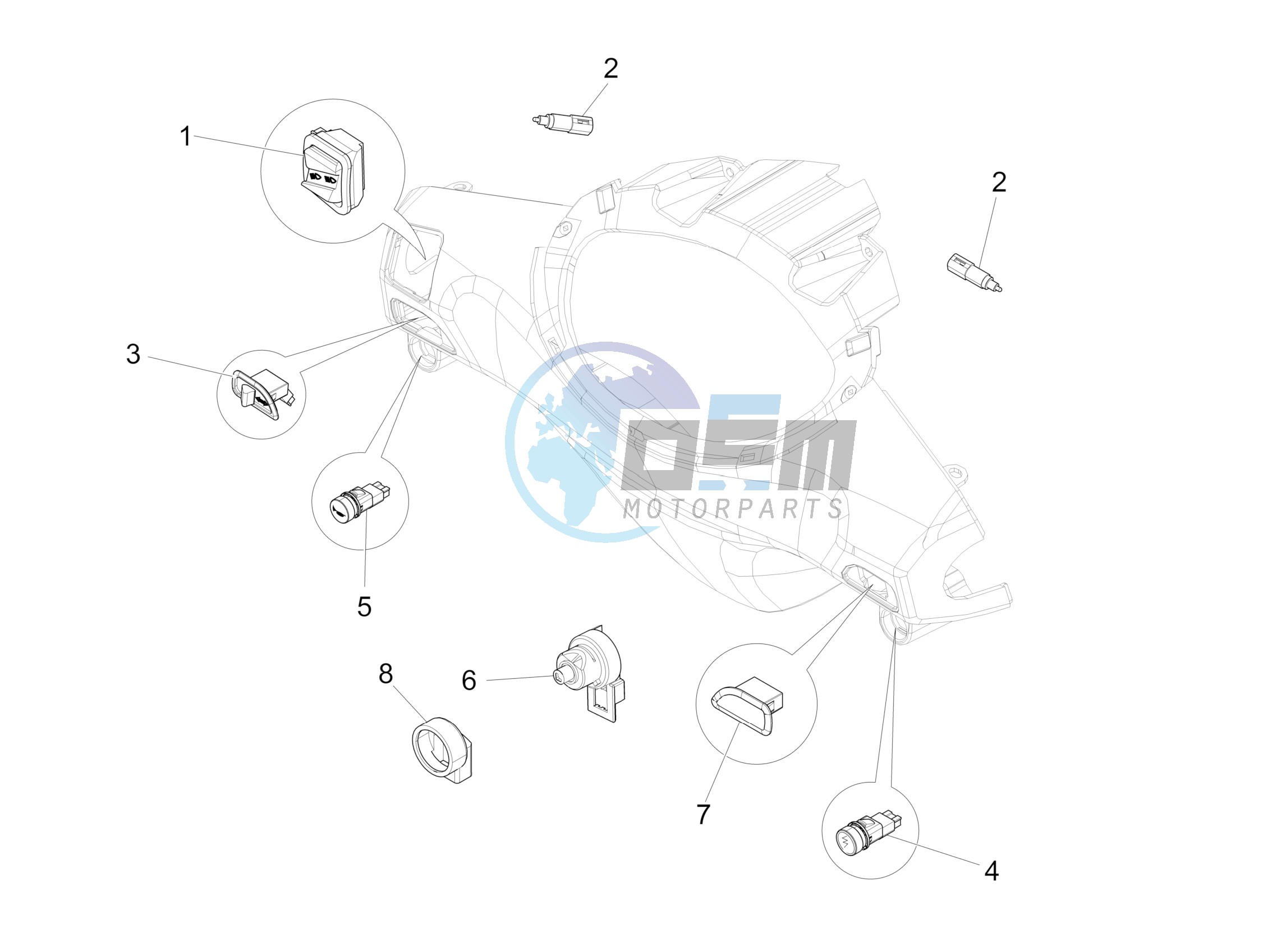 Selectors - Switches - Buttons