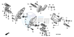 CB1300SA9 SI / ABS BCT MME TWO TY2 drawing STEP