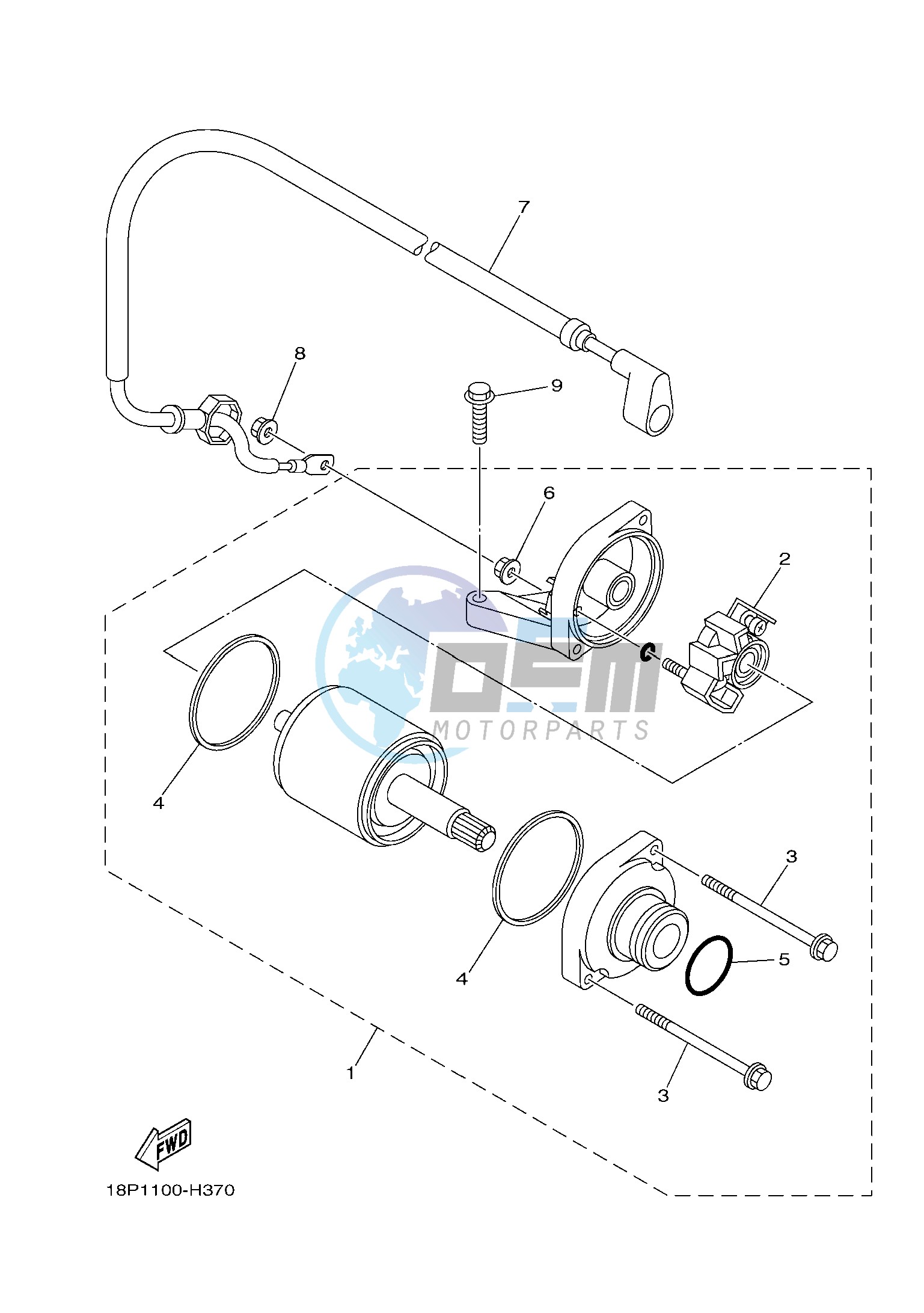 STARTING MOTOR