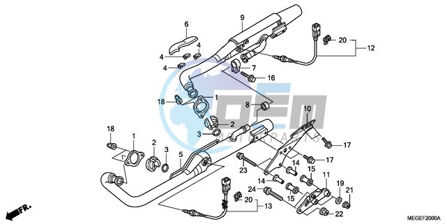 EXHAUST MUFFLER