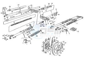 W16 500 drawing FRONT FORK