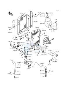 EN 500 A [VULCAN 500] (A6-A7) [VULCAN 500] drawing RADIATOR