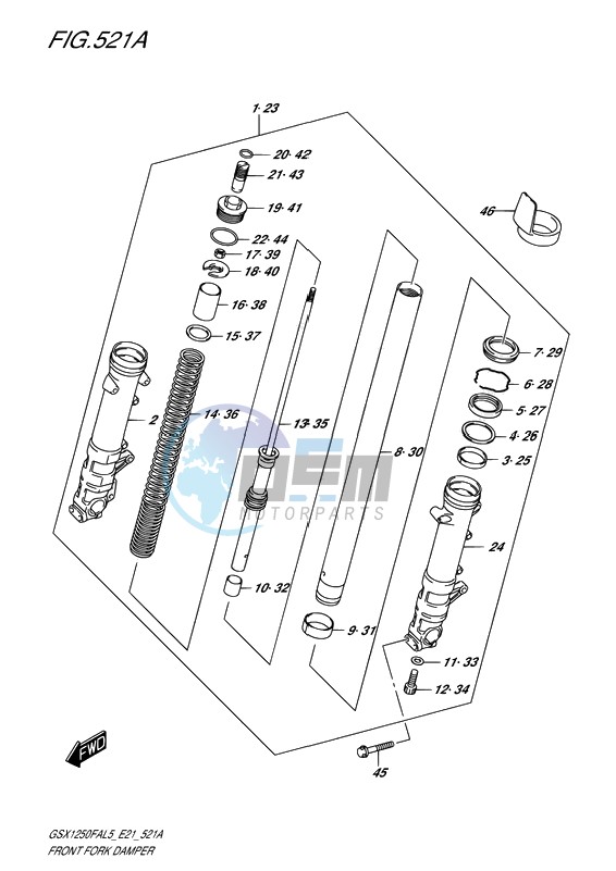 FRONT FORK DAMPER