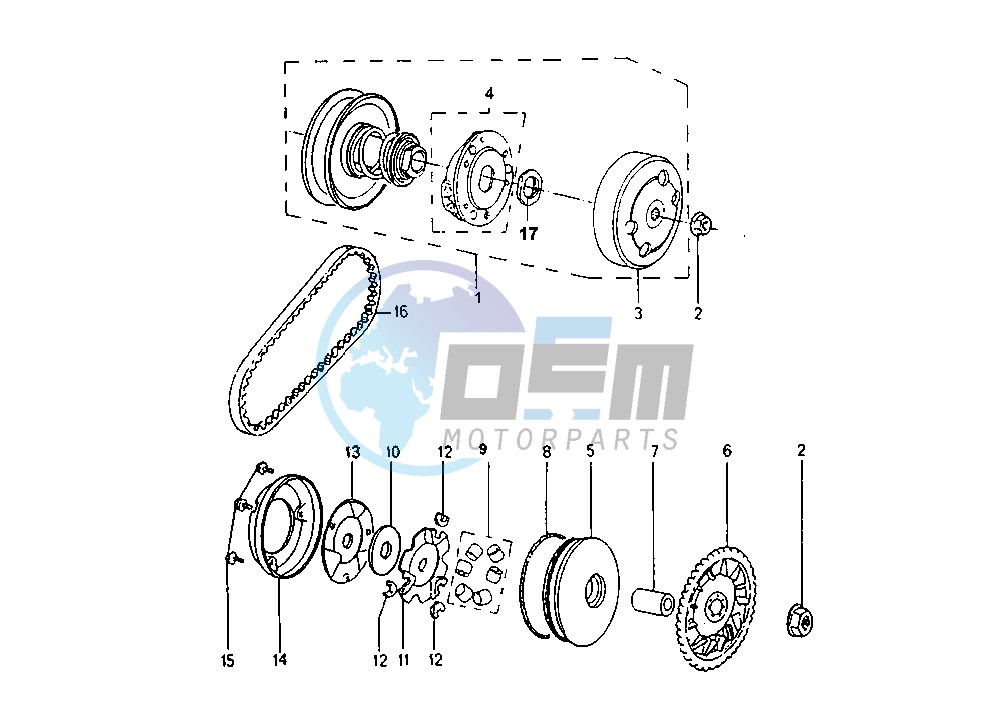 CLUTCH FOR PUMP MIKUNI