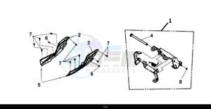 JOYMAX Z 300I ABS (LW30W1-EU) (L9) drawing L.-R. SIDE COVER