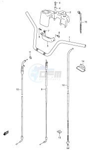 LT-A500F (E3-E28) drawing HANDLEBAR