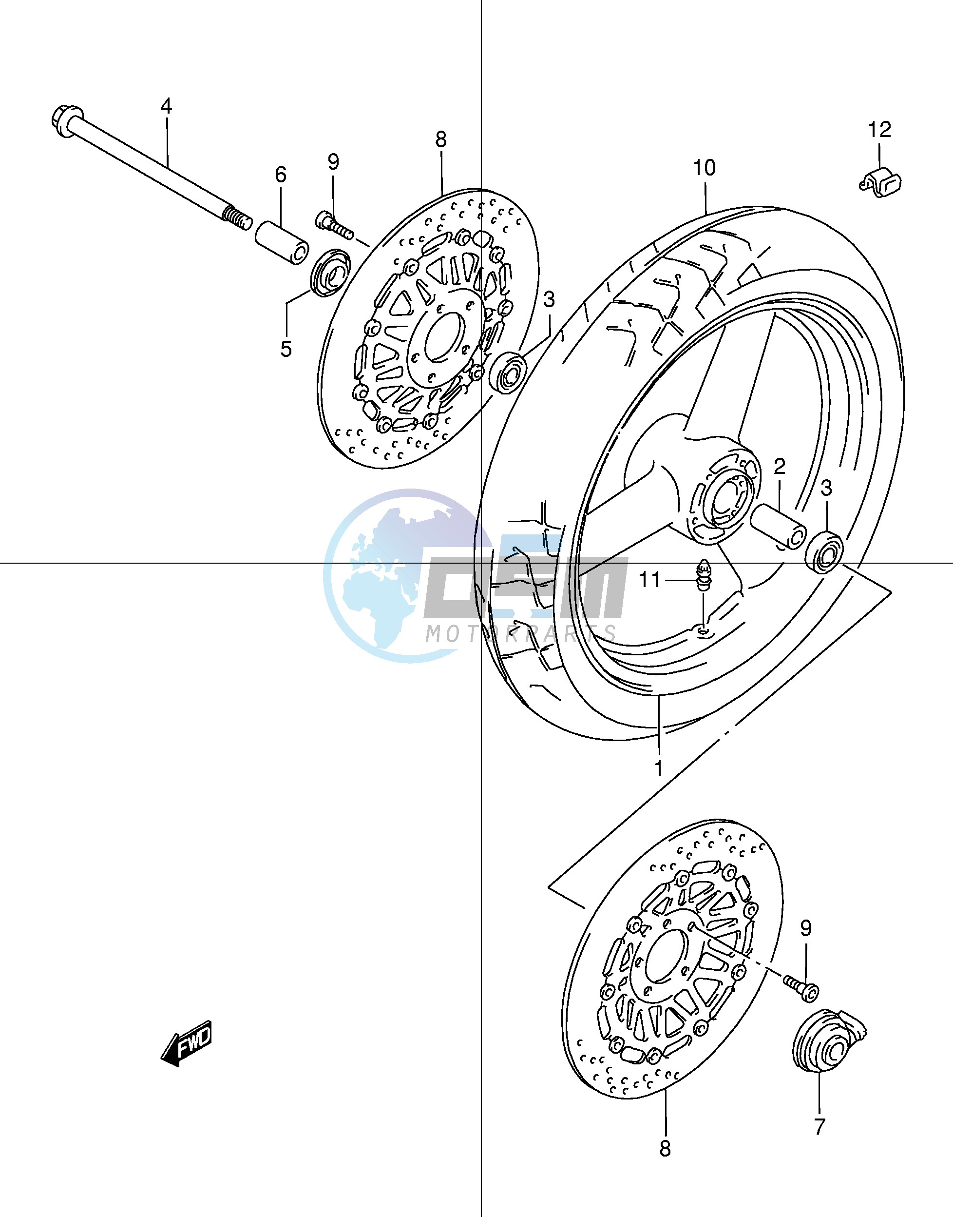 FRONT WHEEL