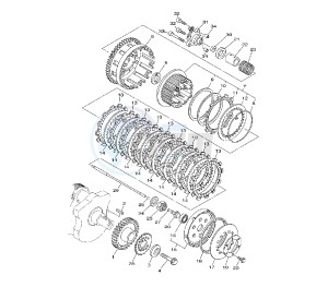 MT-01S 1700 drawing CLUTCH