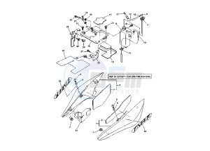 FZ6 FAZER ABS 600 drawing SIDE COVERS