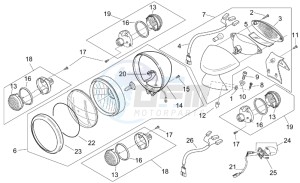 Mojito 125-150 drawing Lights - CUSTOM EU