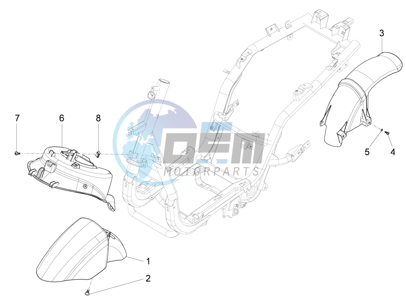 Wheel housing - Mudguard