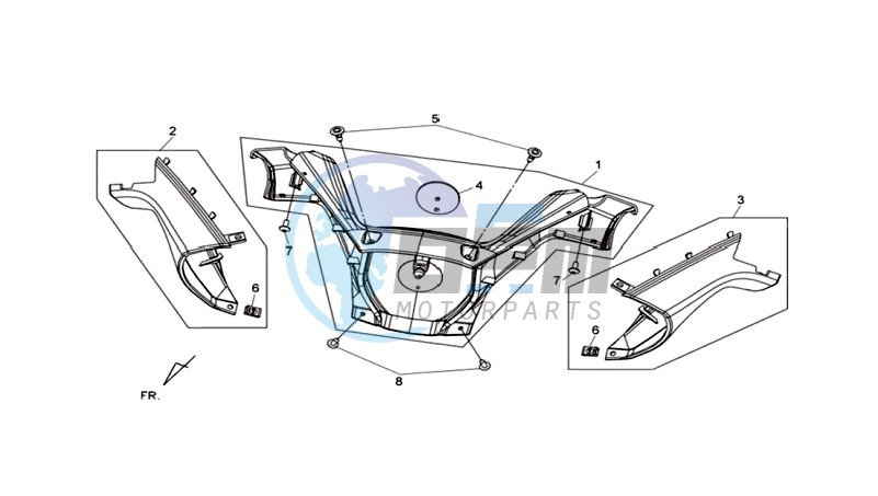 COWLING HANDLEBAR