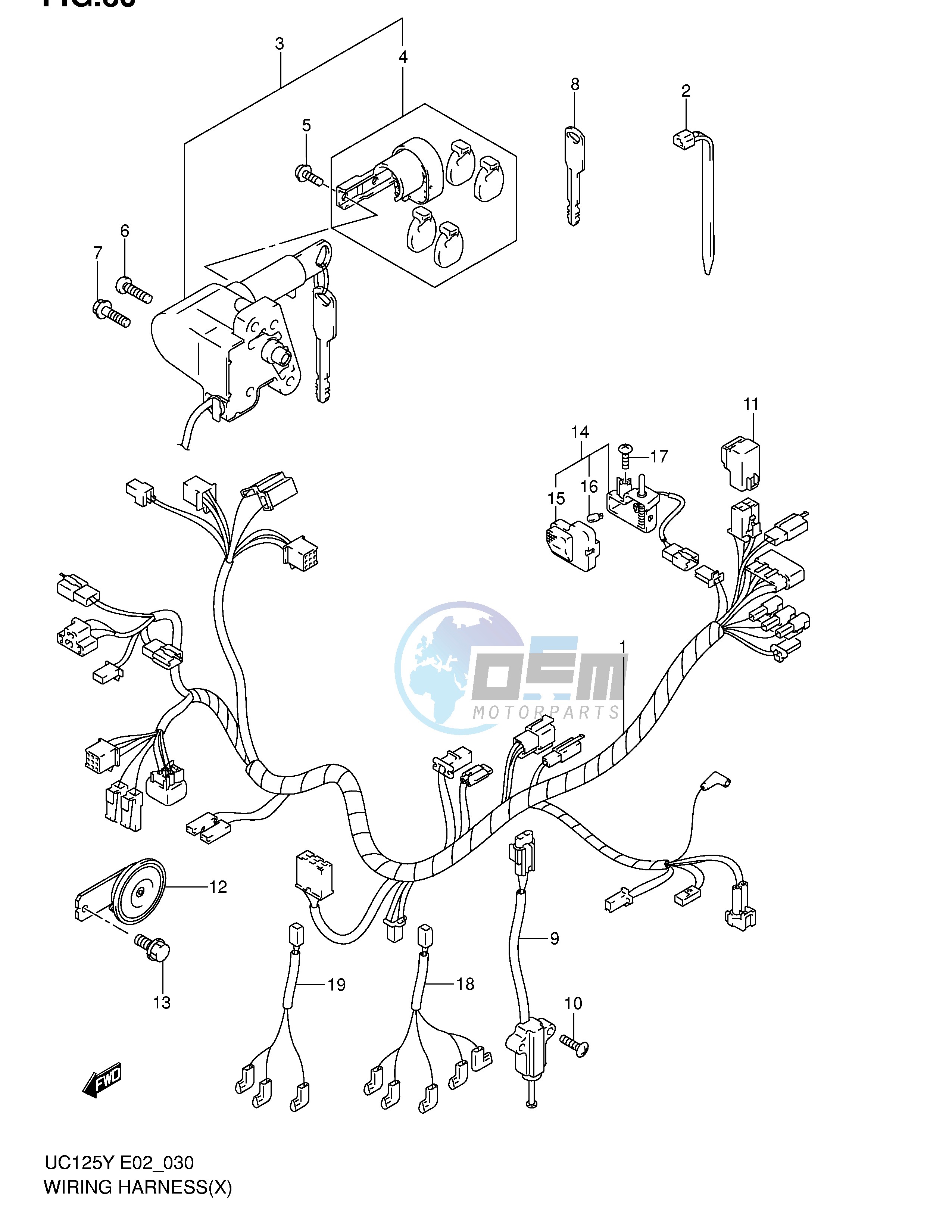 WIRING HARNESS (MODEL X)