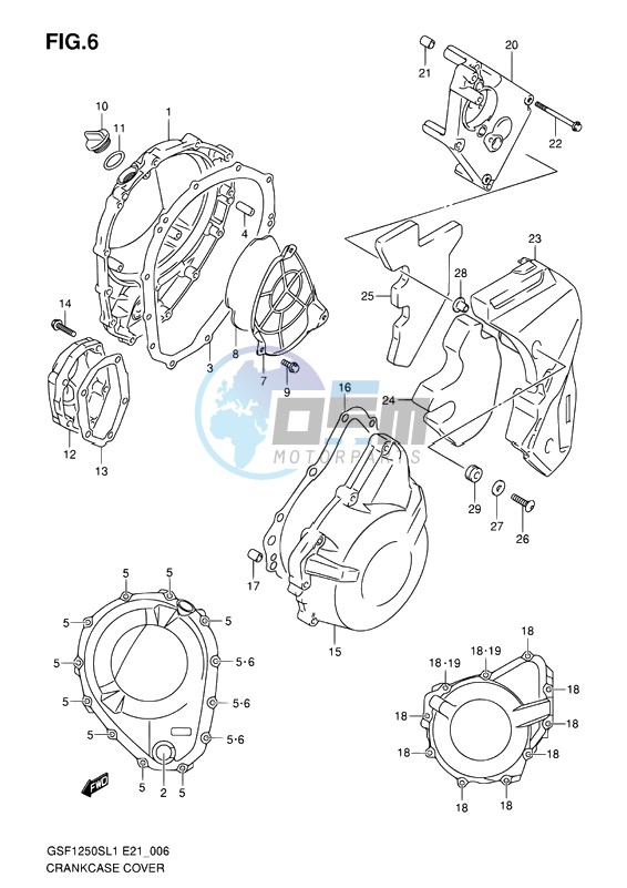 CRANKCASE COVER