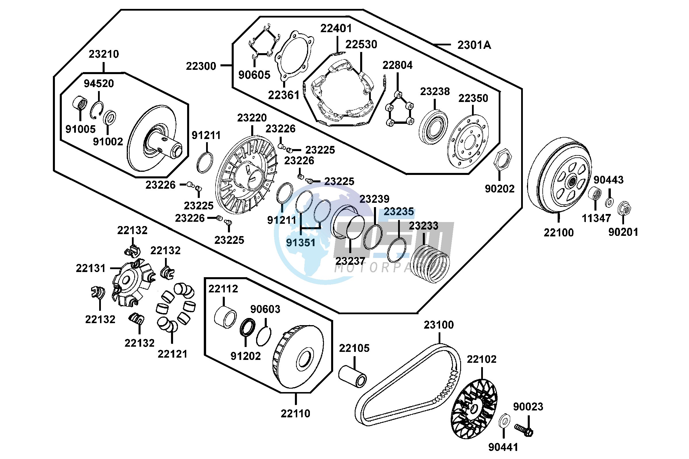 Transmission  Pulley