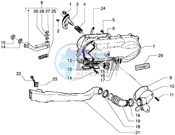 Kickstarter - Crankcase cooling