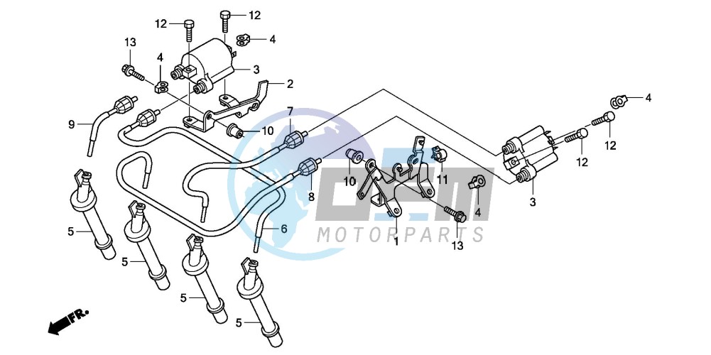 IGNITION COIL (CBF600S8/SA8/N8/NA8)