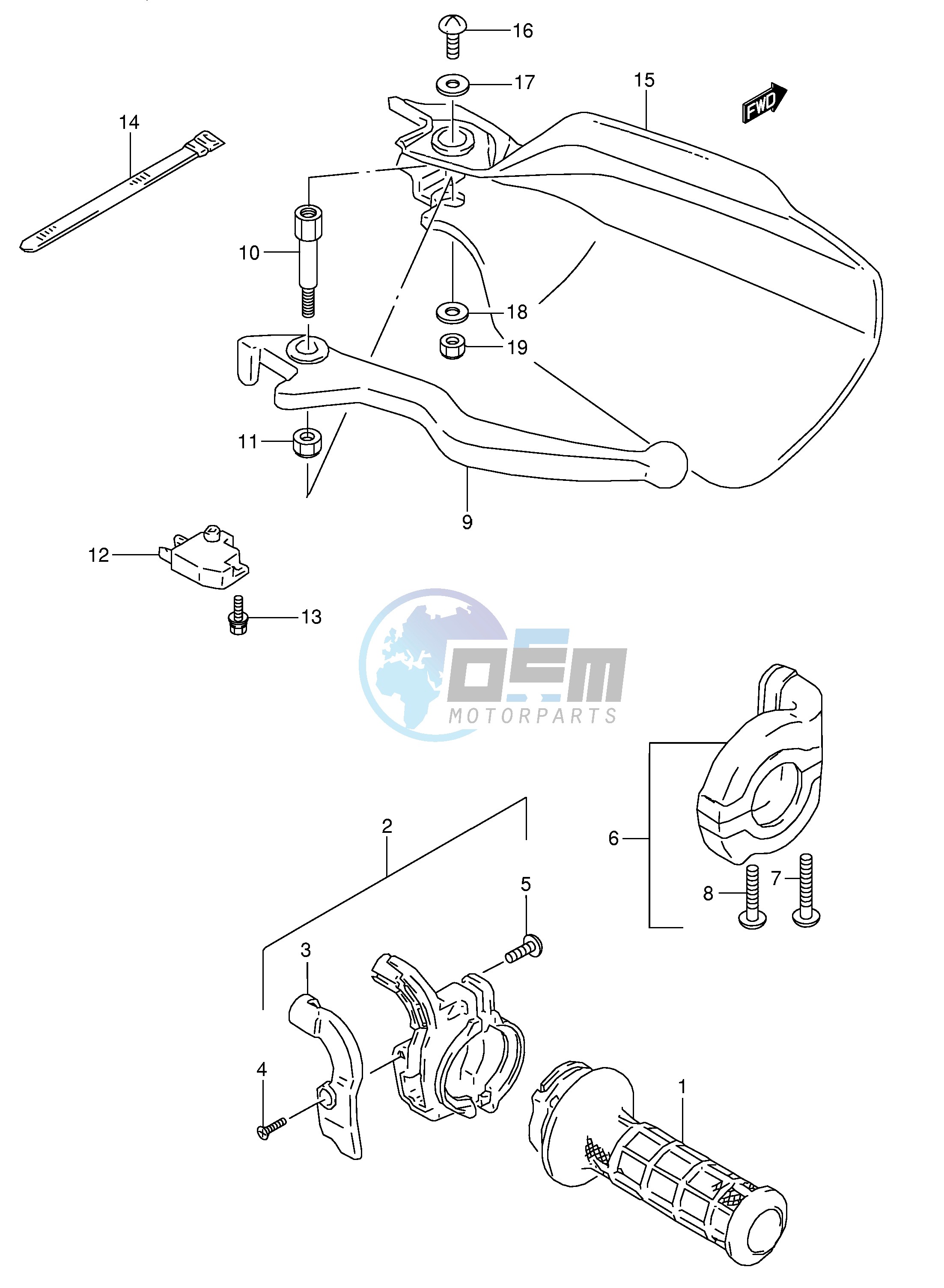 RIGHT HANDLE LEVER