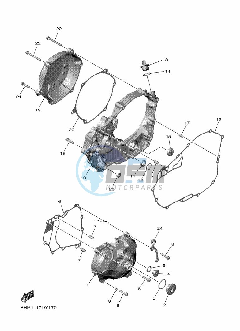 CRANKCASE COVER 1