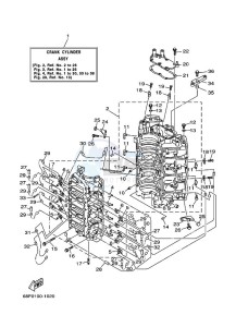 LZ150P drawing CYLINDER--CRANKCASE