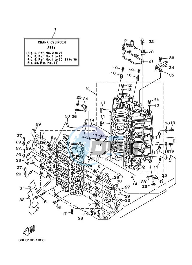 CYLINDER--CRANKCASE