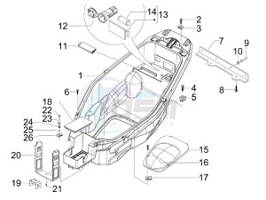 Nexus 300 ie e3 drawing Helmet box - Undersaddle