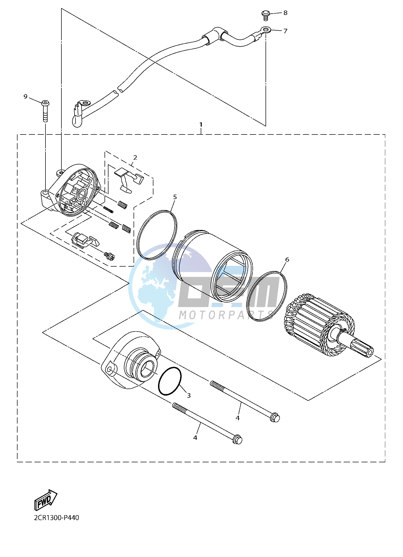 STARTING MOTOR