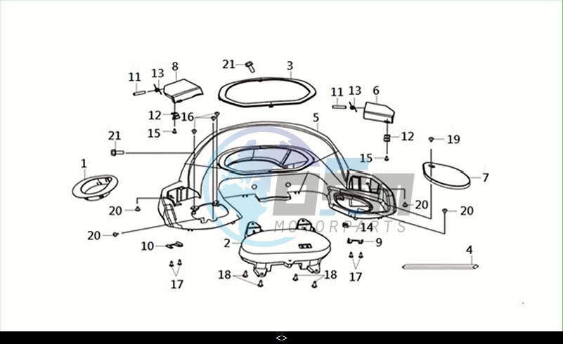 SPEEDOMETER COVER