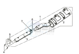 QUADRAIDER 600 DELUXE drawing EXHAUST