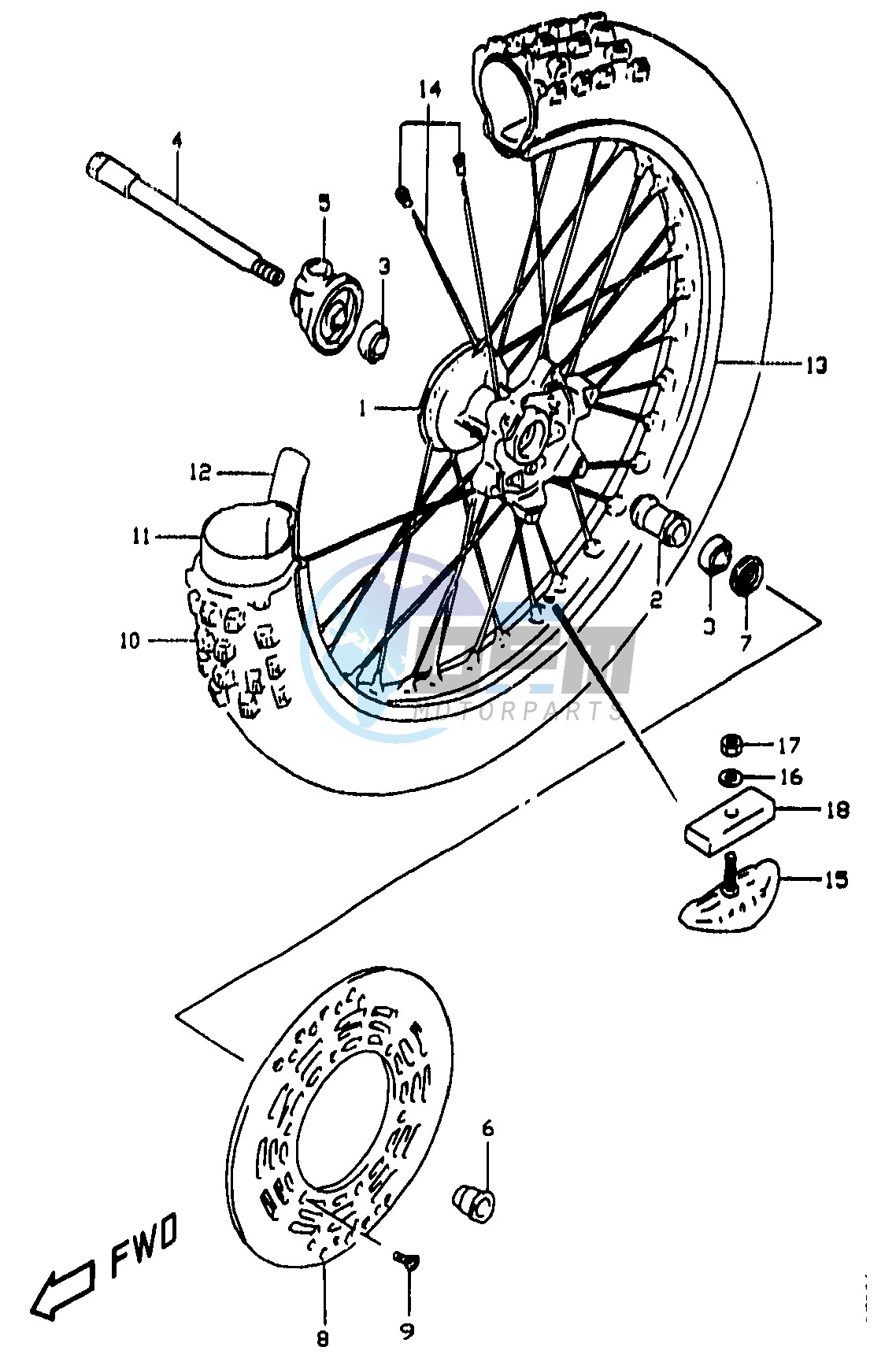 FRONT WHEEL