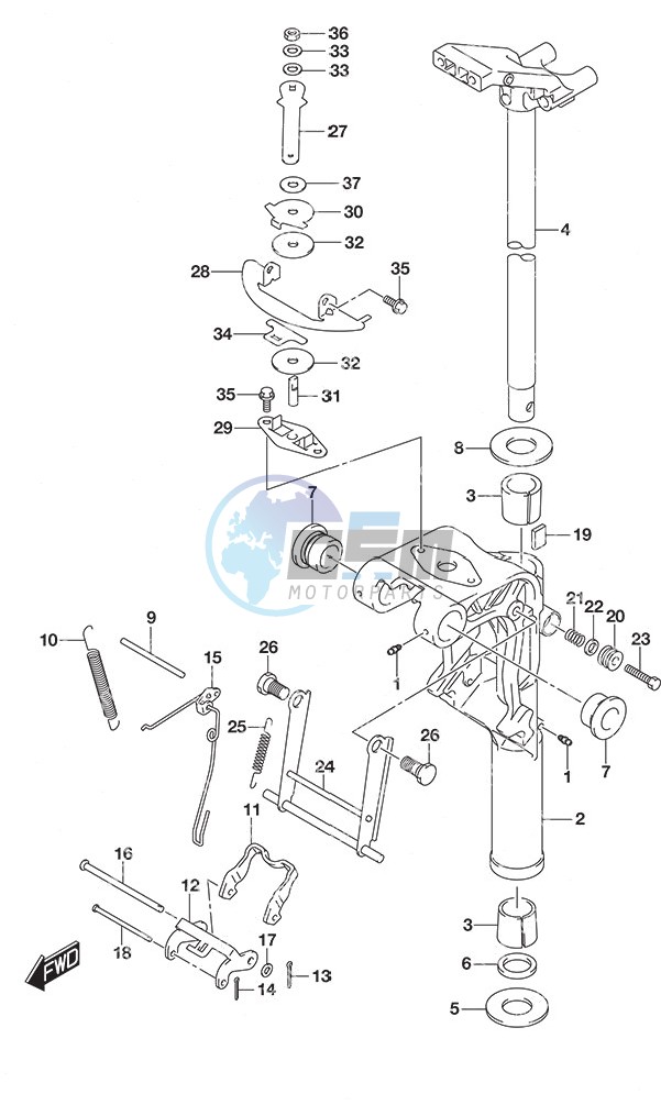 Swivel Bracket Non-Remote Control