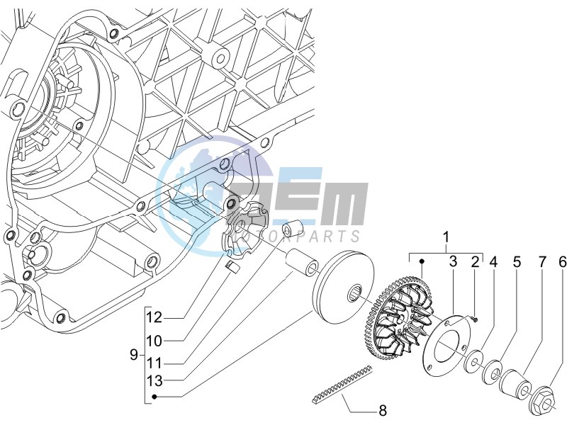 Driving pulley