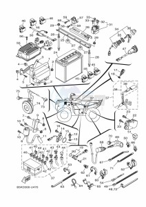 YFM700FWBD YFM7NKPHK (B5KF) drawing ELECTRICAL 1