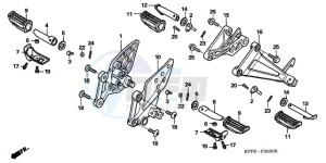 CBR125RWA Germany - (G / WH) drawing STEP