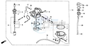 NH80MS drawing CARBURETOR